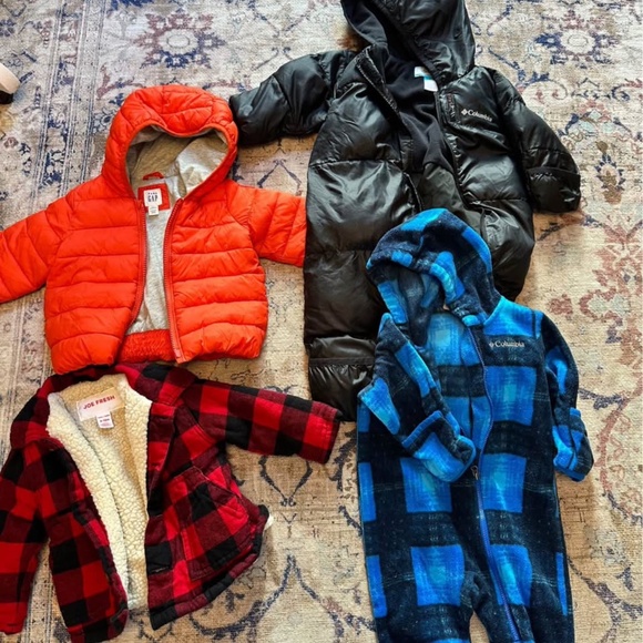 Columbia & Gap jackets 6-12 months - Picture 1 of 2